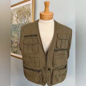 Vintage Northern Elements Utility Fishing Vest – 90s Outdoor Tactical
